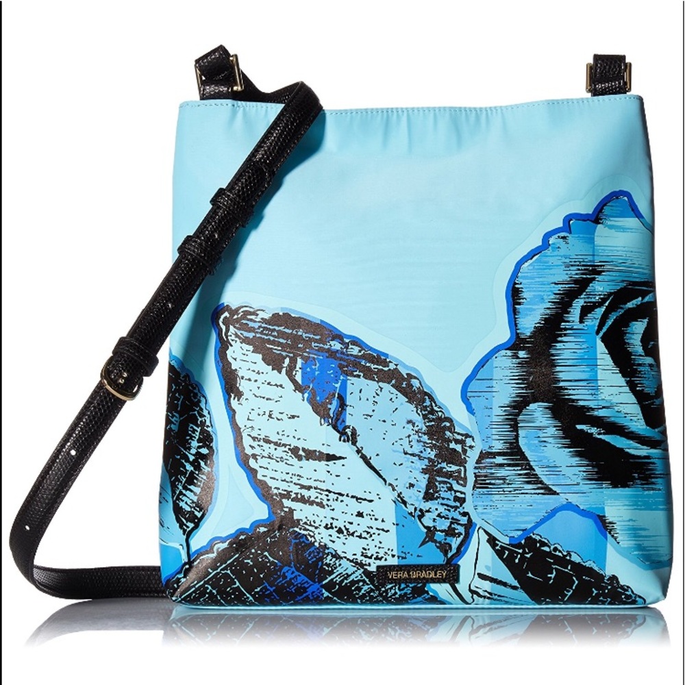 NWT Vera Bradly Molly bag in Blue Havana Rose